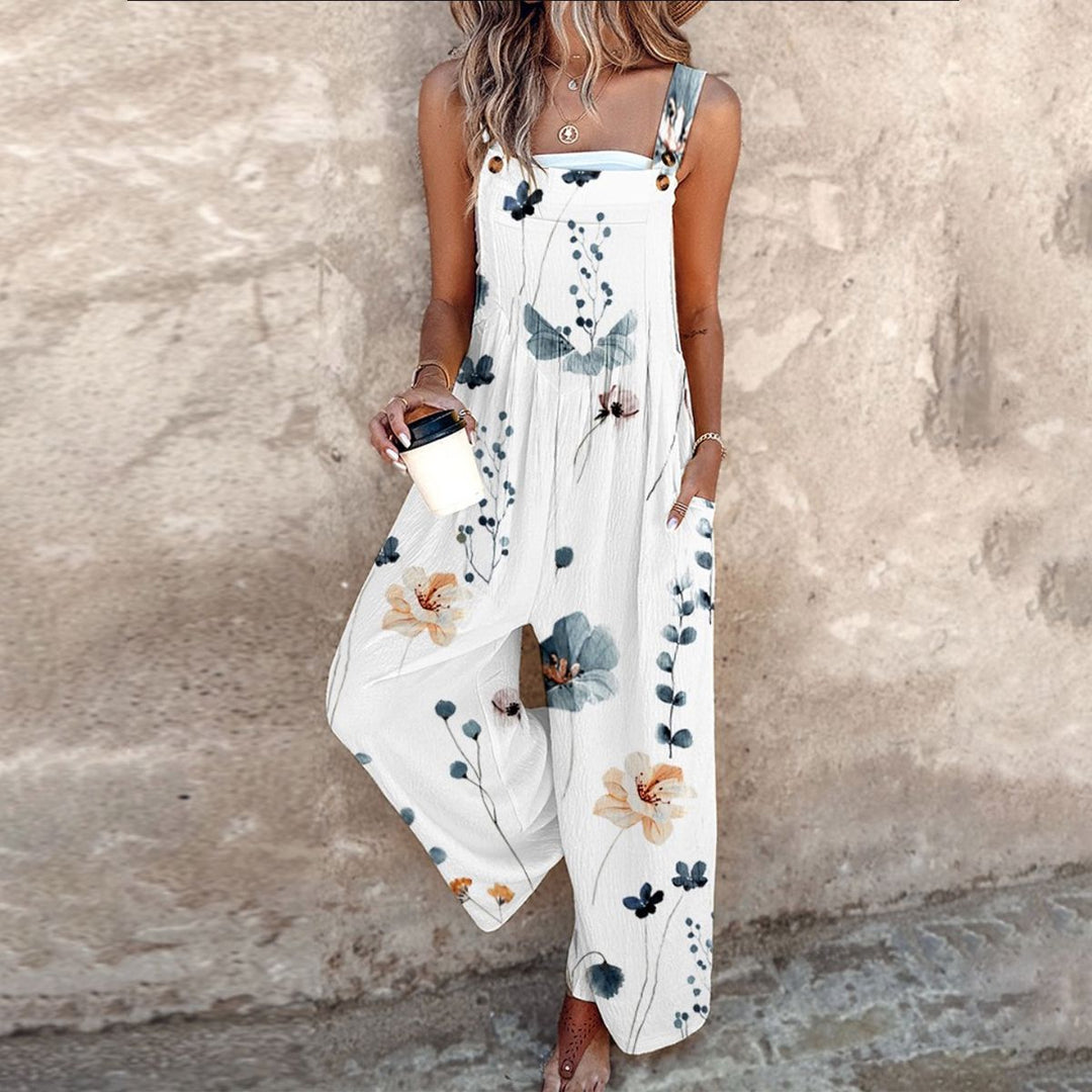 Novalee | Comfortable Printed Dungarees