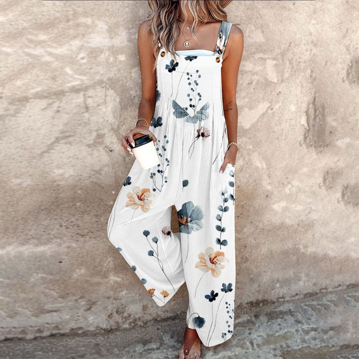 Novalee | Comfortable Printed Dungarees
