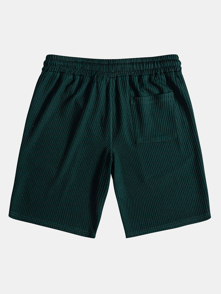 Noah | Textured Summer Shirt & Shorts Set