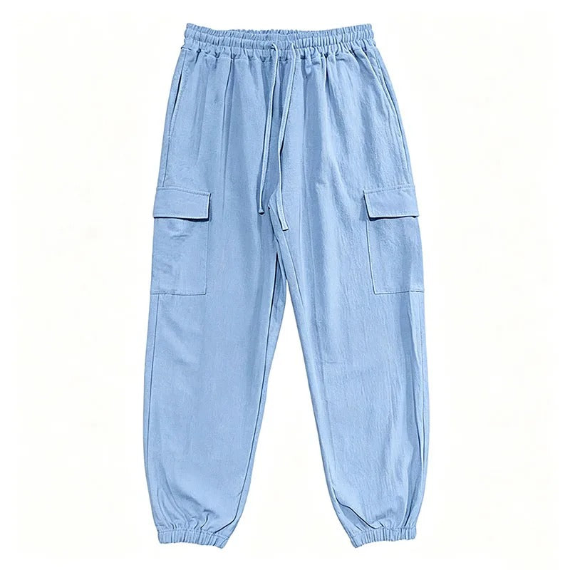 Keegan | Men’s Cotton Cargo Jogger Pants