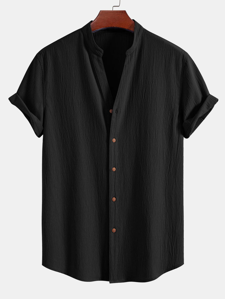 Arthur | Short-sleeve shirt paired with relaxed pant