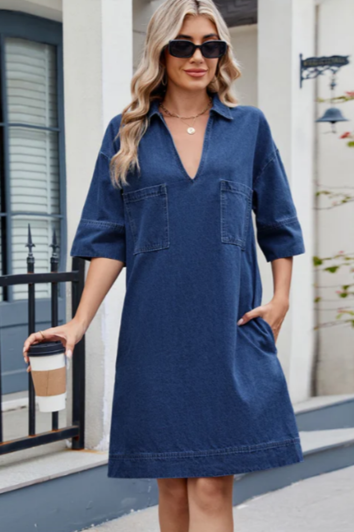 Lucinda | Casual denim dress