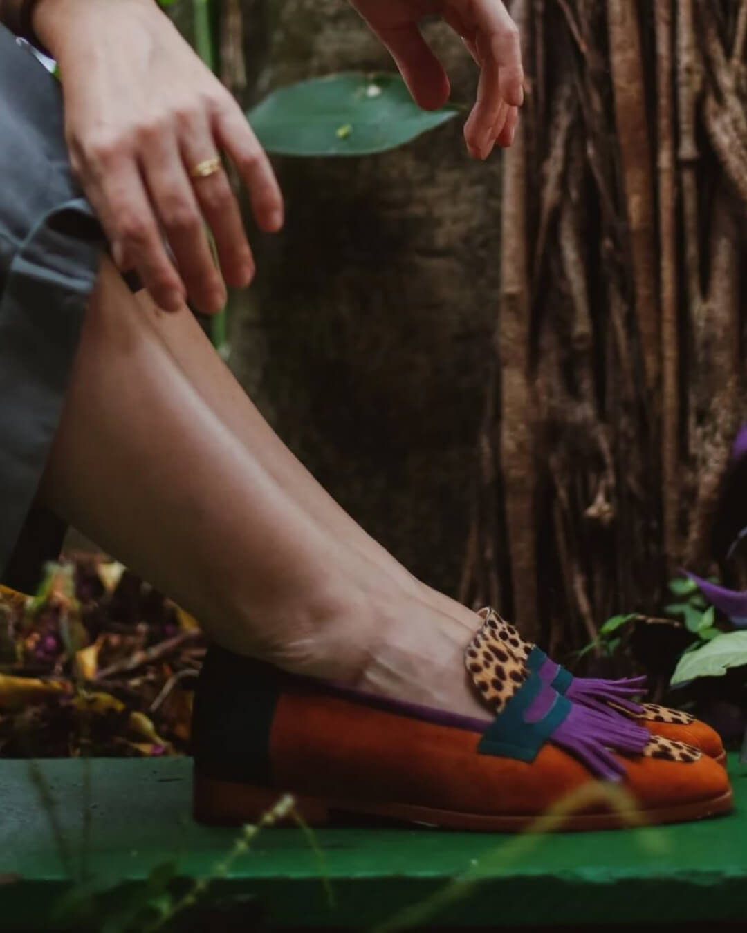 Tova | Fringed loafers
