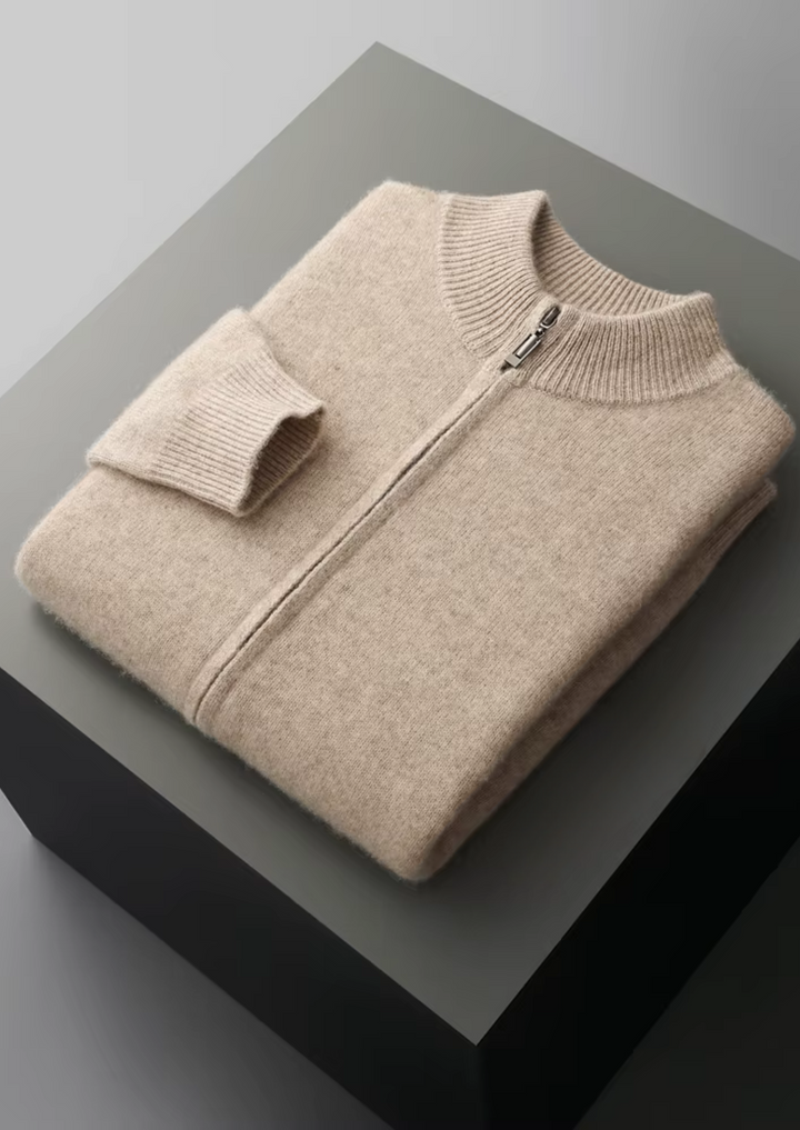 Bradley | Elegant Knit Zip Jacket & Lounge Pants