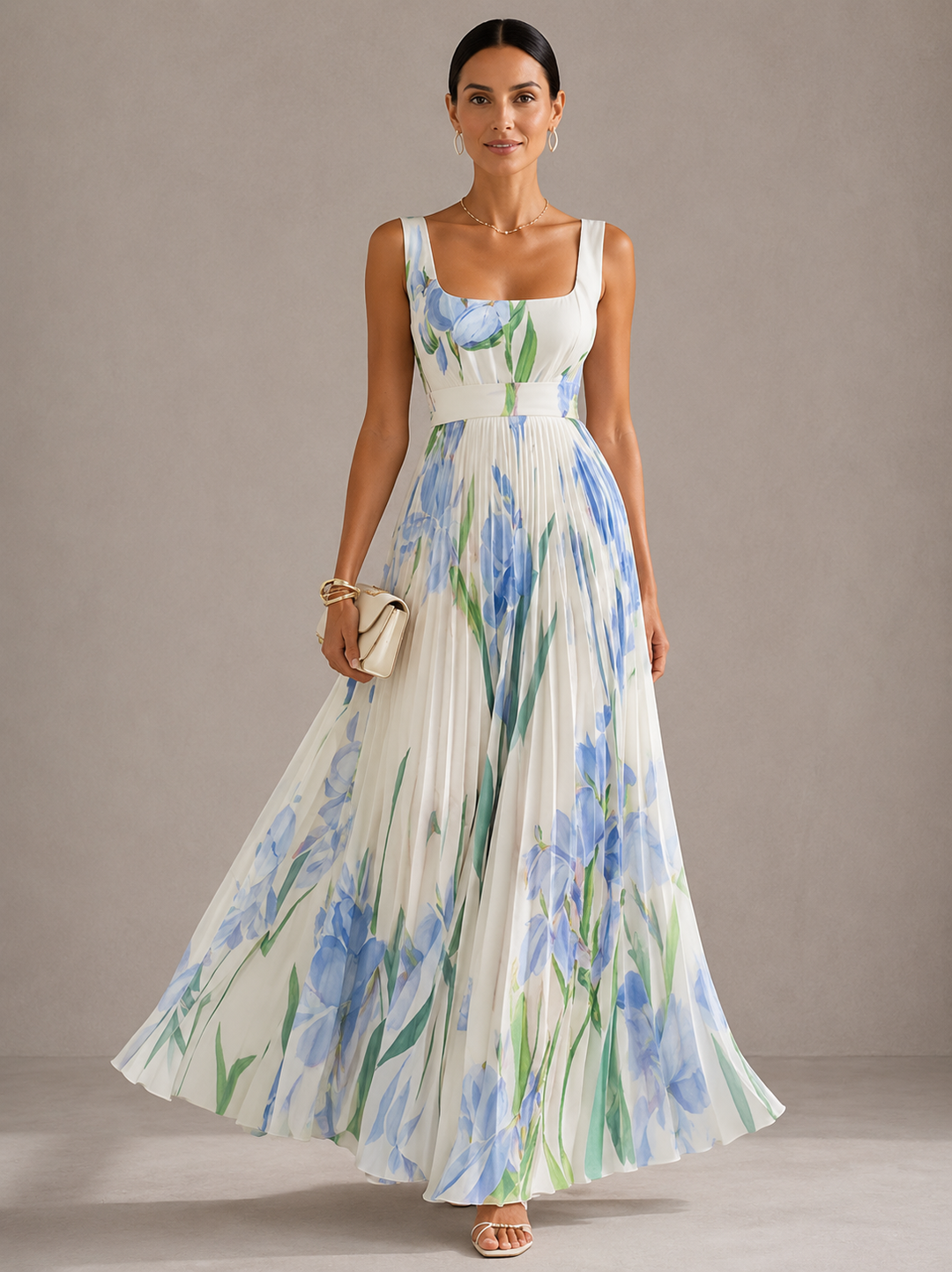 Annabelle | Long Floral Dress