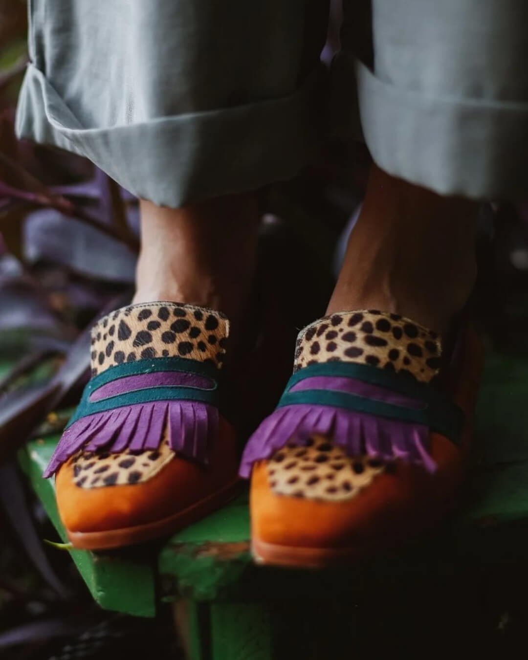 Tova | Fringed loafers