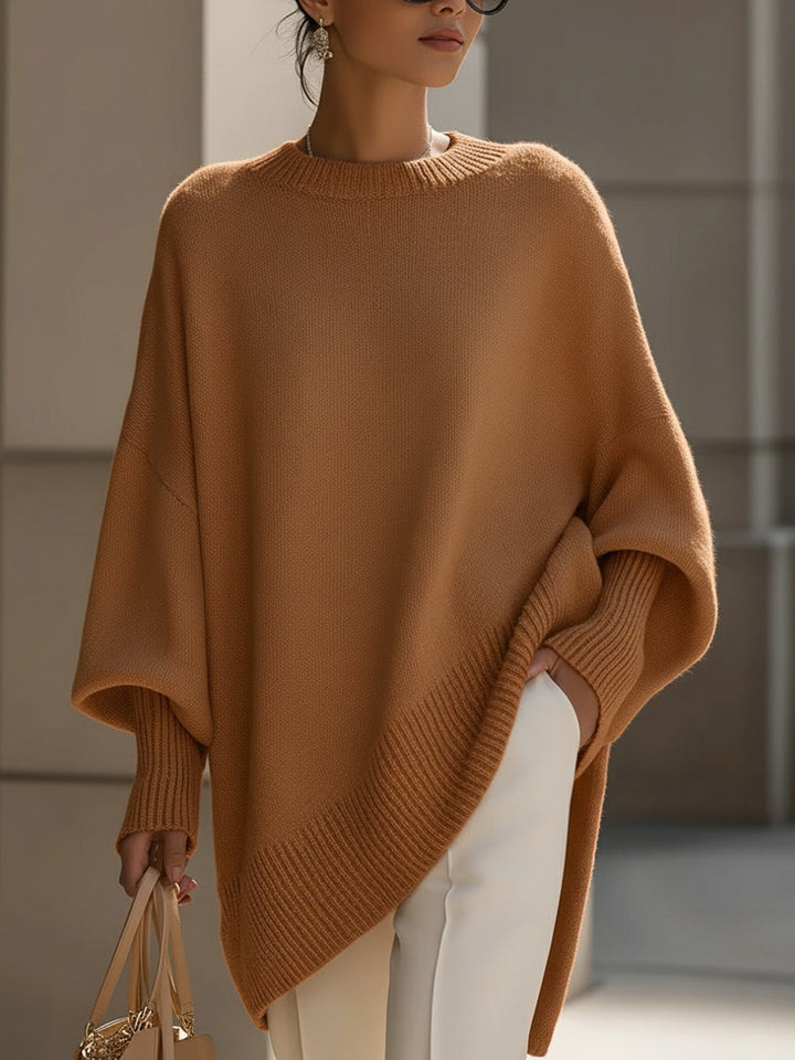 Jenna | Relaxed Knit Poncho