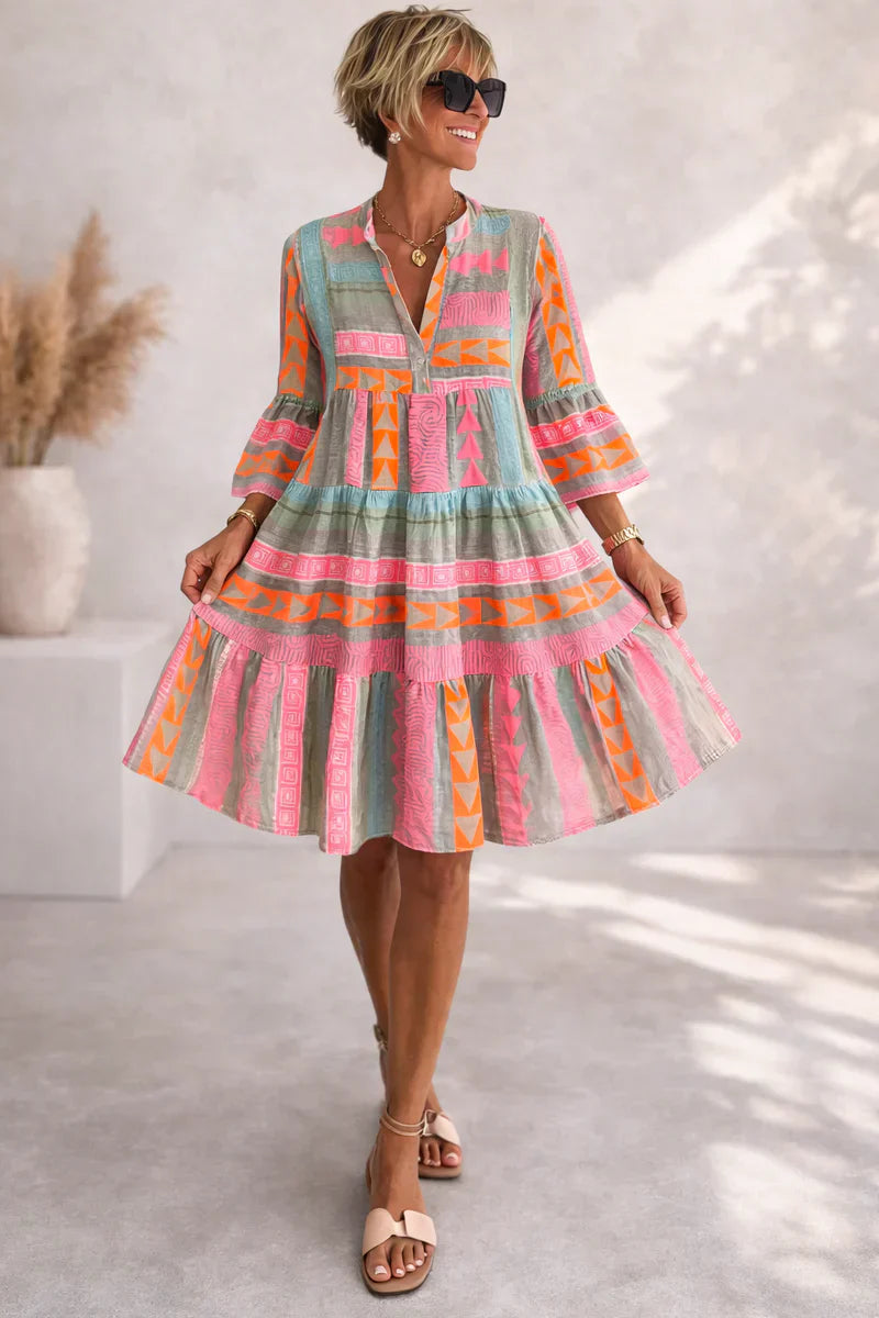 Gabriella | A Lively Midi Dress