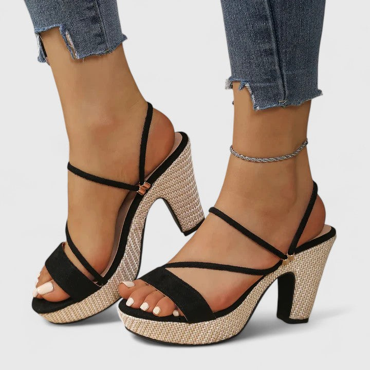 Evelyn | Summery Wedge Heel