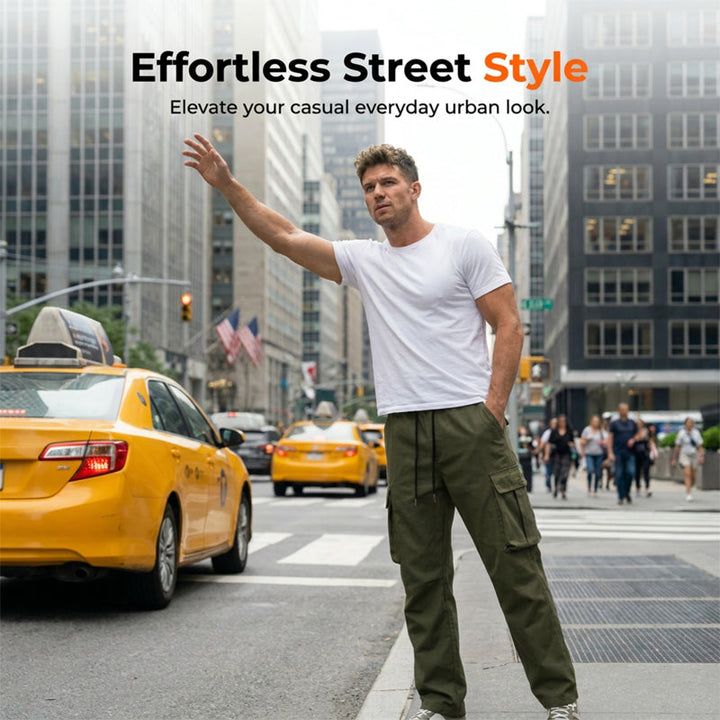 Max | Men's Casual Cargo Pants