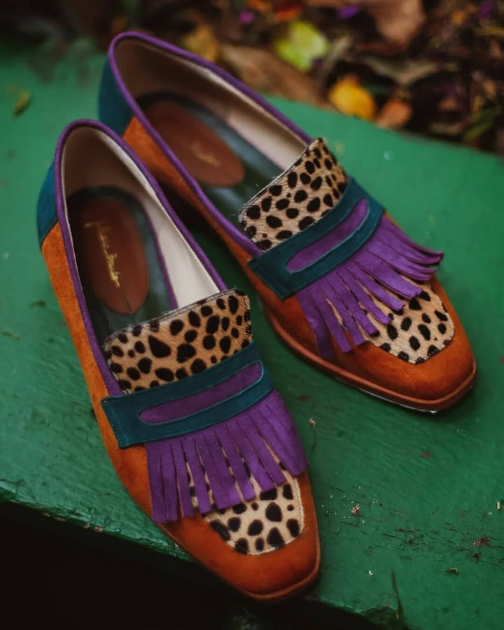 Tova | Fringed loafers