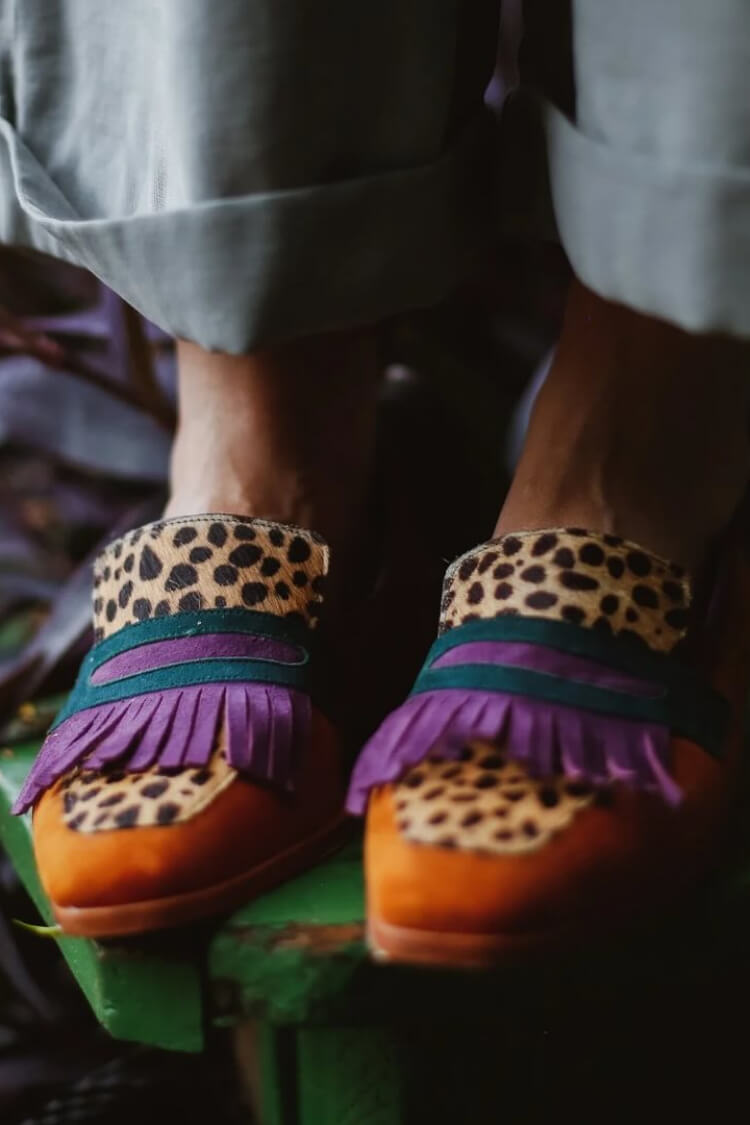 Tova | Fringed loafers
