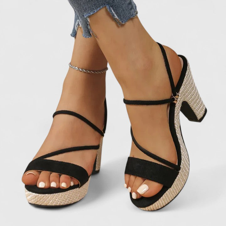 Evelyn | Summery Wedge Heel