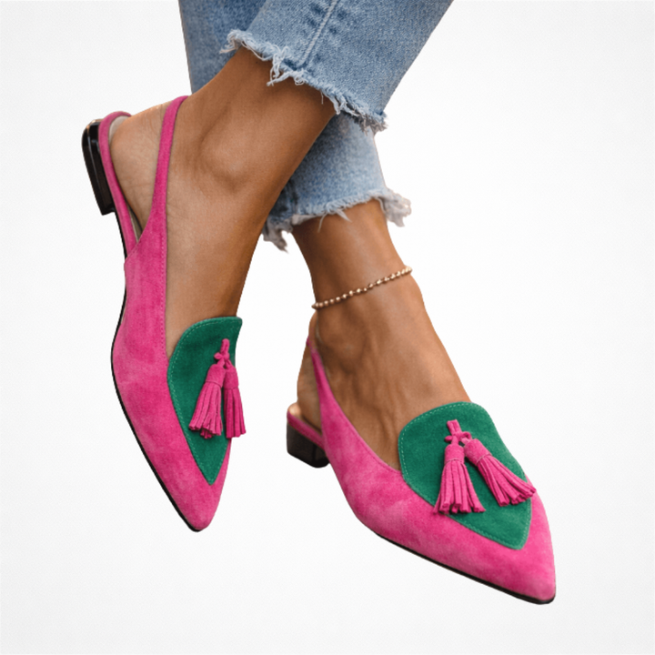 Lilliana | Elegant two-tone women’s mules
