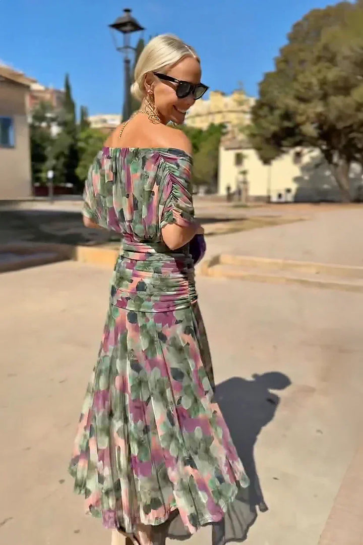 Chloe | Coral Evening Dress