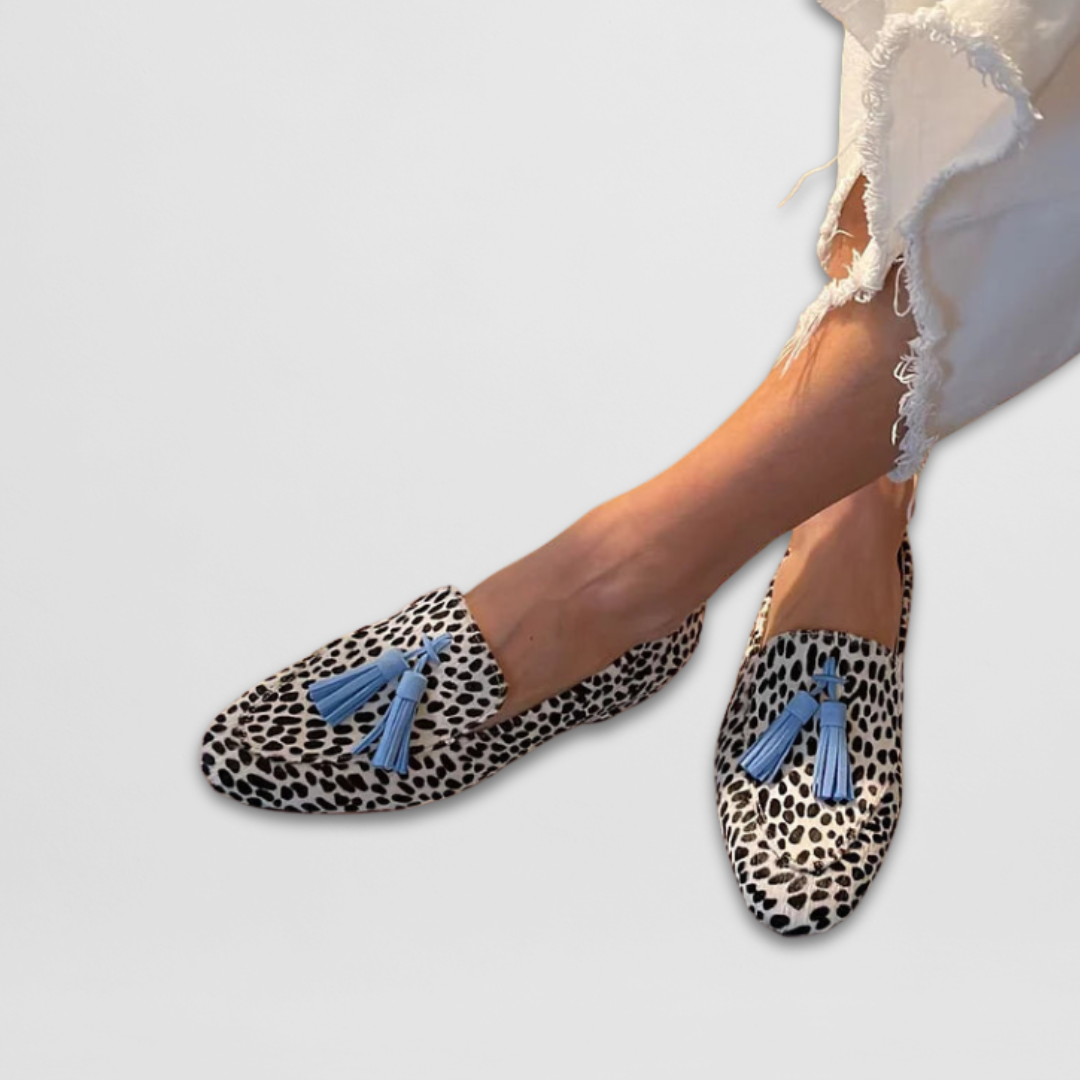 Zayla | Leopard Slipper