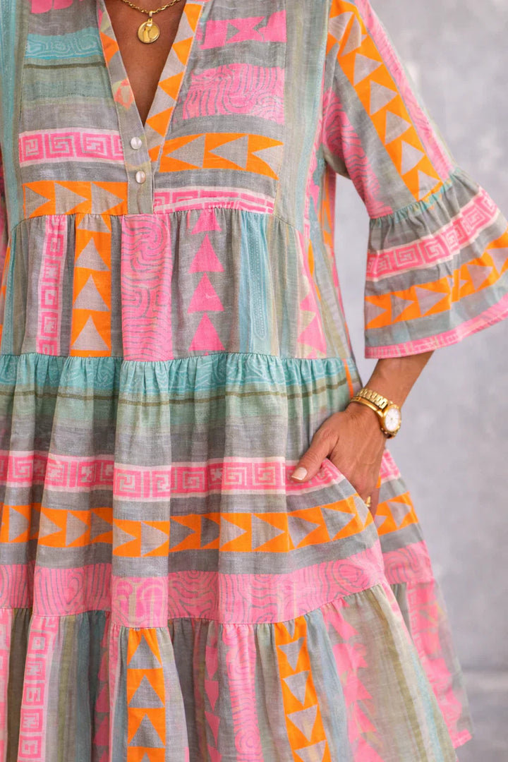 Gabriella | A Lively Midi Dress