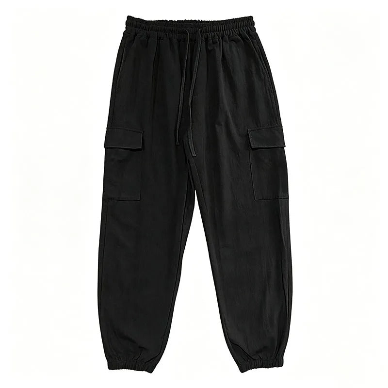Keegan | Men’s Cotton Cargo Jogger Pants