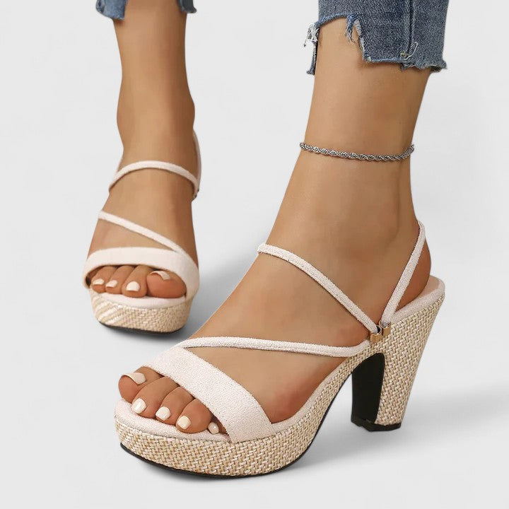 Evelyn | Summery Wedge Heel