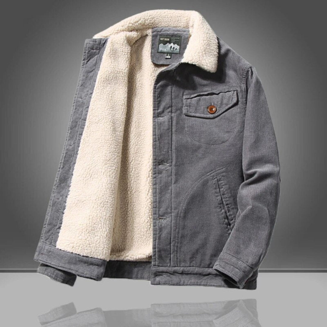 Hugo | Sherpa-Lined Cord Jacket
