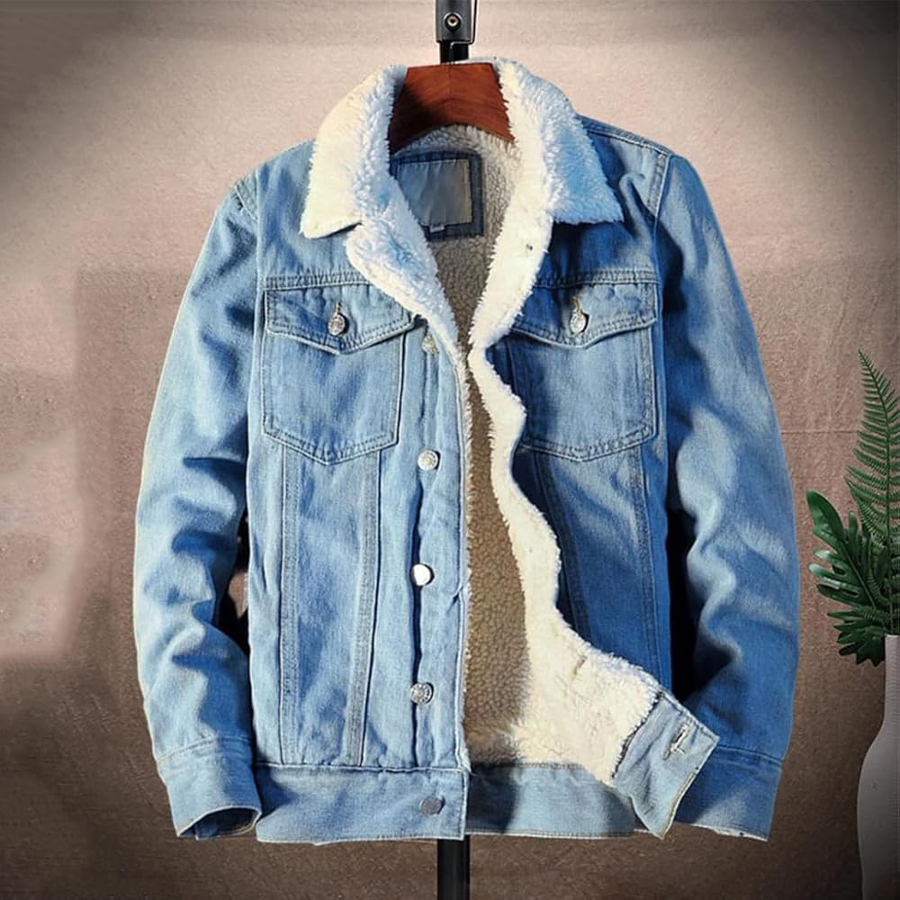Frank | Sherpa Lined Denim Jacket