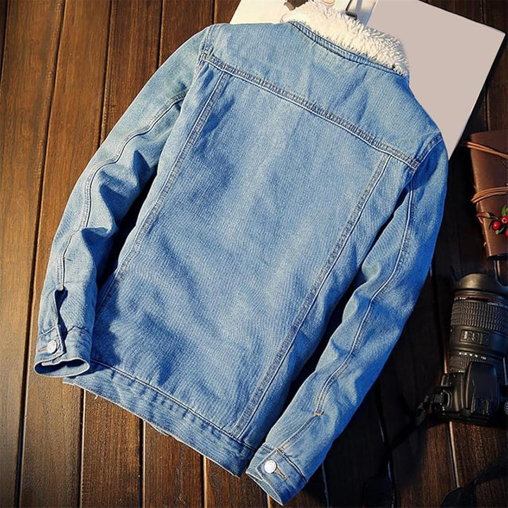 Frank | Sherpa Lined Denim Jacket