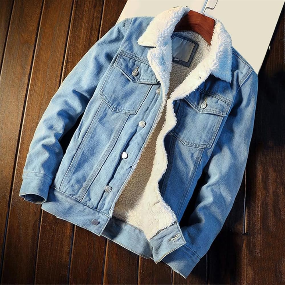 Frank | Sherpa Lined Denim Jacket