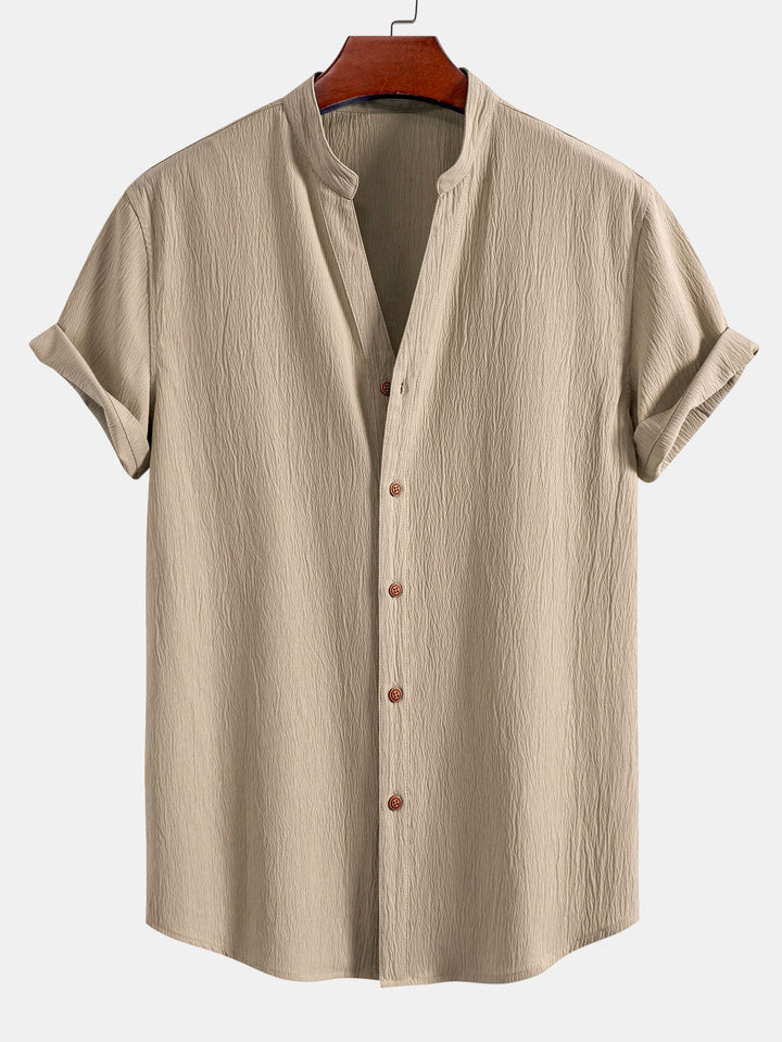 Arthur | Short-sleeve shirt paired with relaxed pant