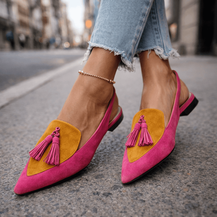 Lilliana | Elegant two-tone women’s mules