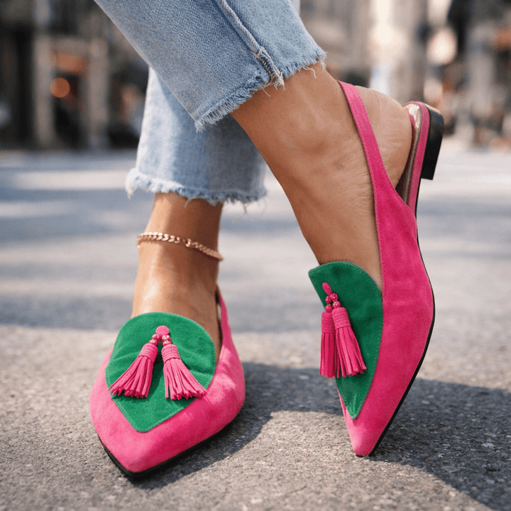 Lilliana | Elegant two-tone women’s mules