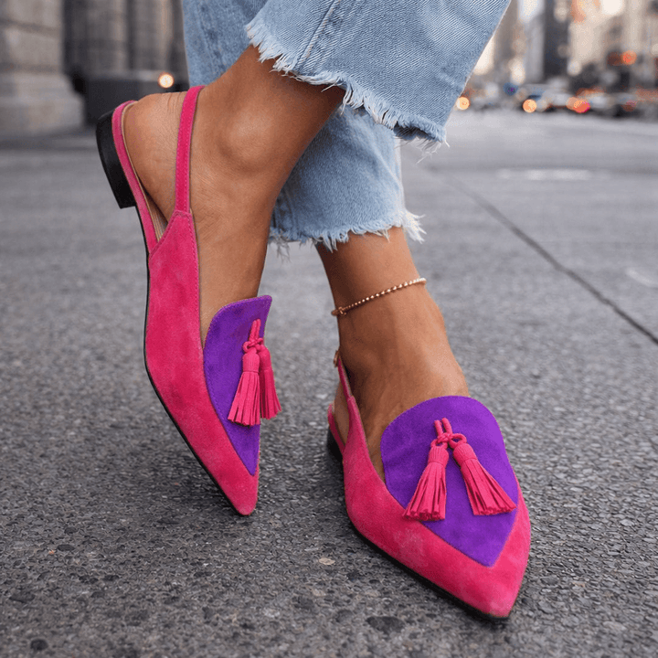 Lilliana | Elegant two-tone women’s mules