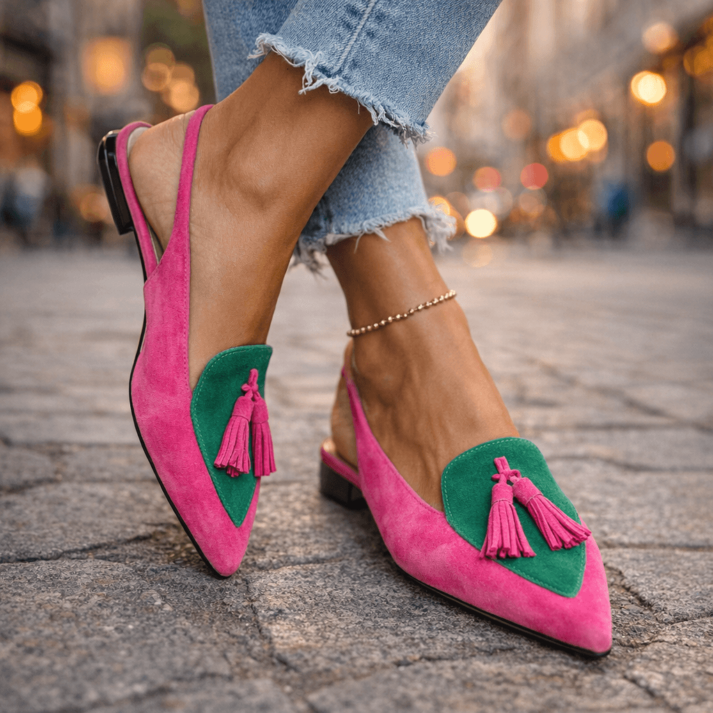 Lilliana | Elegant two-tone women’s mules