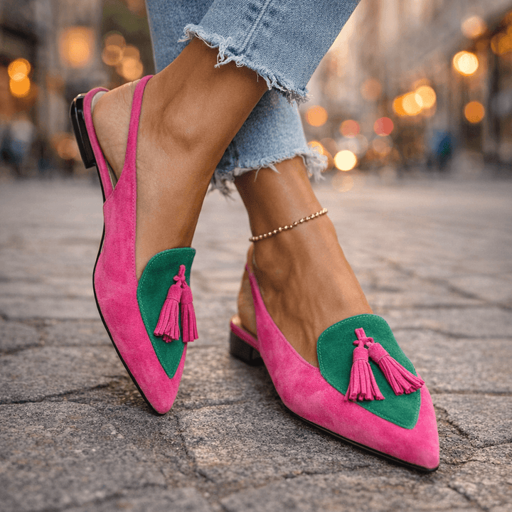Lilliana | Elegant two-tone women’s mules
