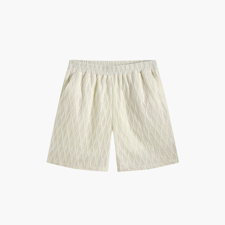 Barry | Premium Textured Cotton Summer Shirt & Shorts Set