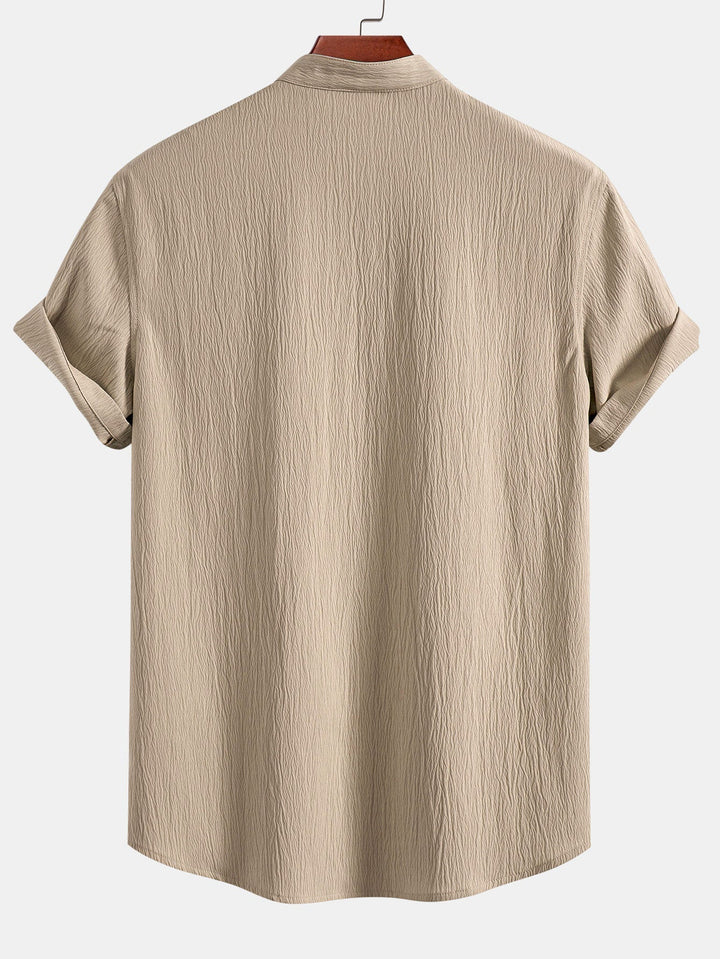 Arthur | Short-sleeve shirt paired with relaxed pant