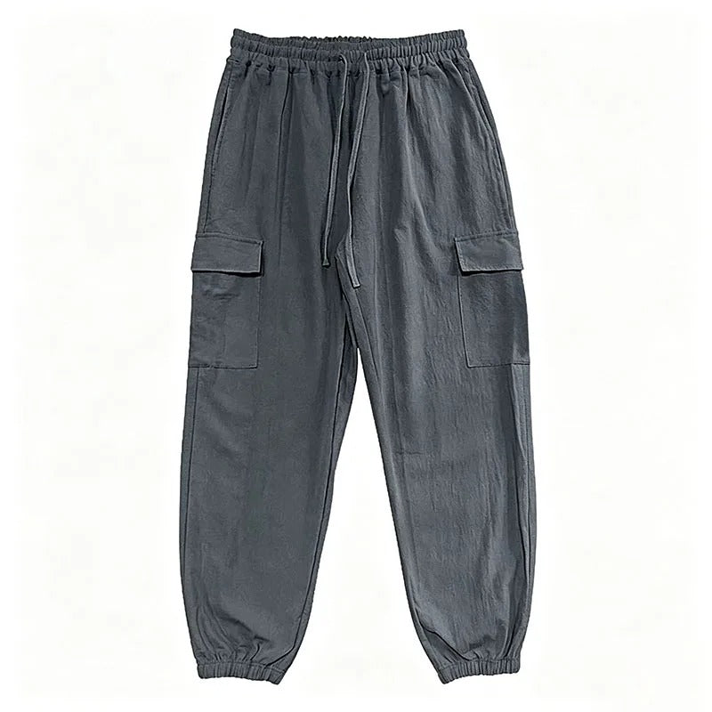 Keegan | Men’s Cotton Cargo Jogger Pants