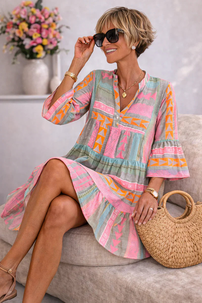 Gabriella | A Lively Midi Dress