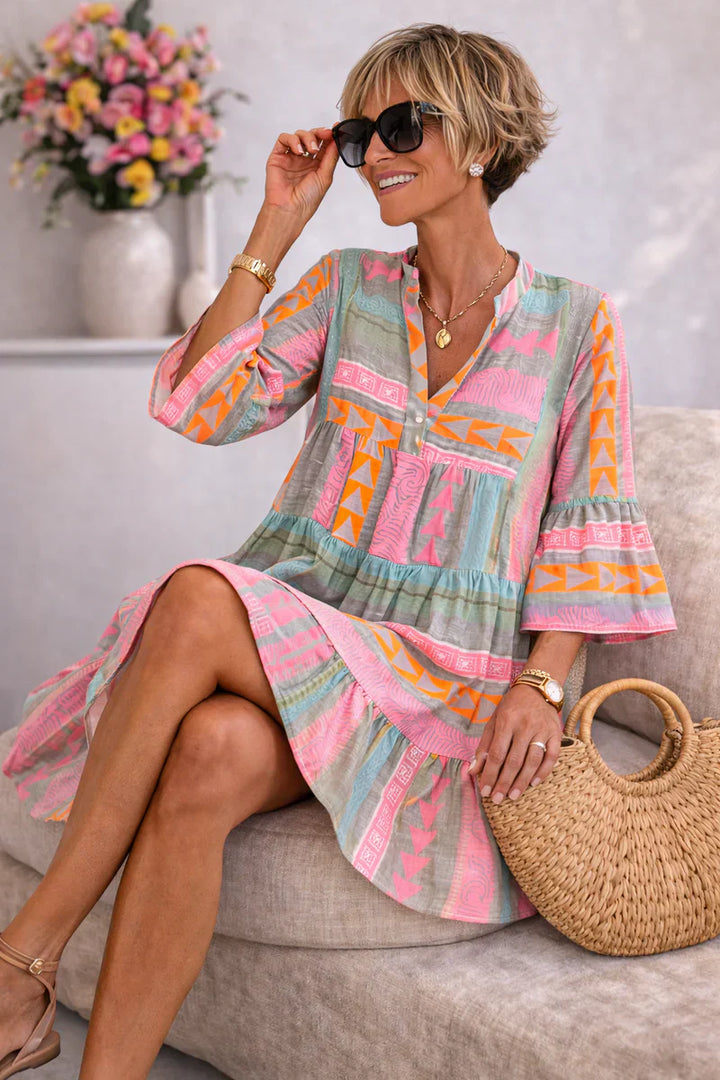 Gabriella | A Lively Midi Dress