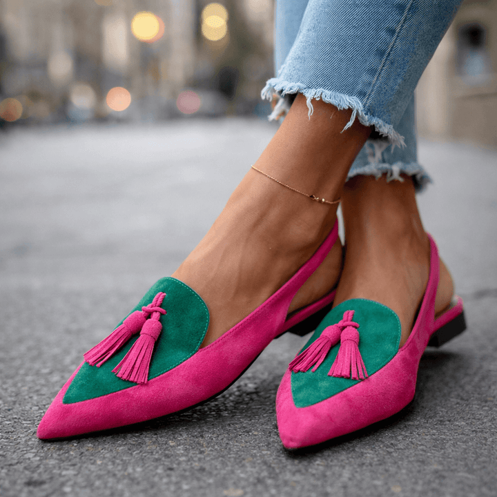 Lilliana | Elegant two-tone women’s mules