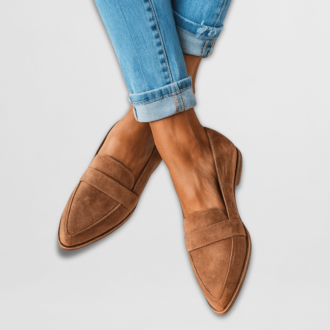 Marlow | Soft suede orthopaedic slippers