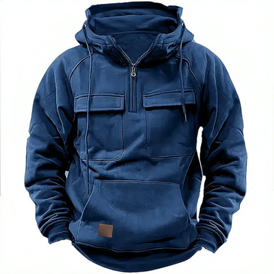 Mitchell | Men's Casual Half Zip Hoodie