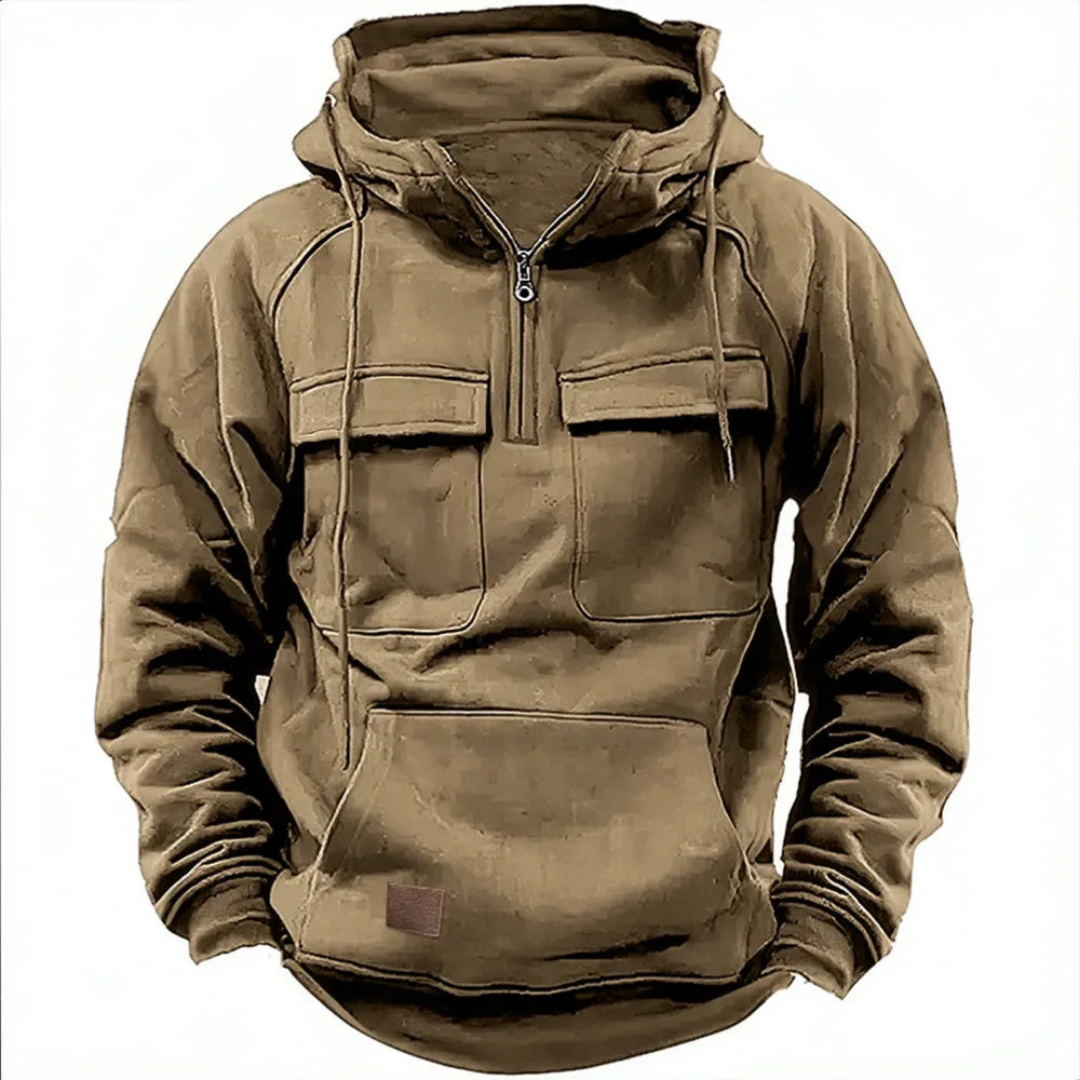 Mitchell | Men's Casual Half Zip Hoodie