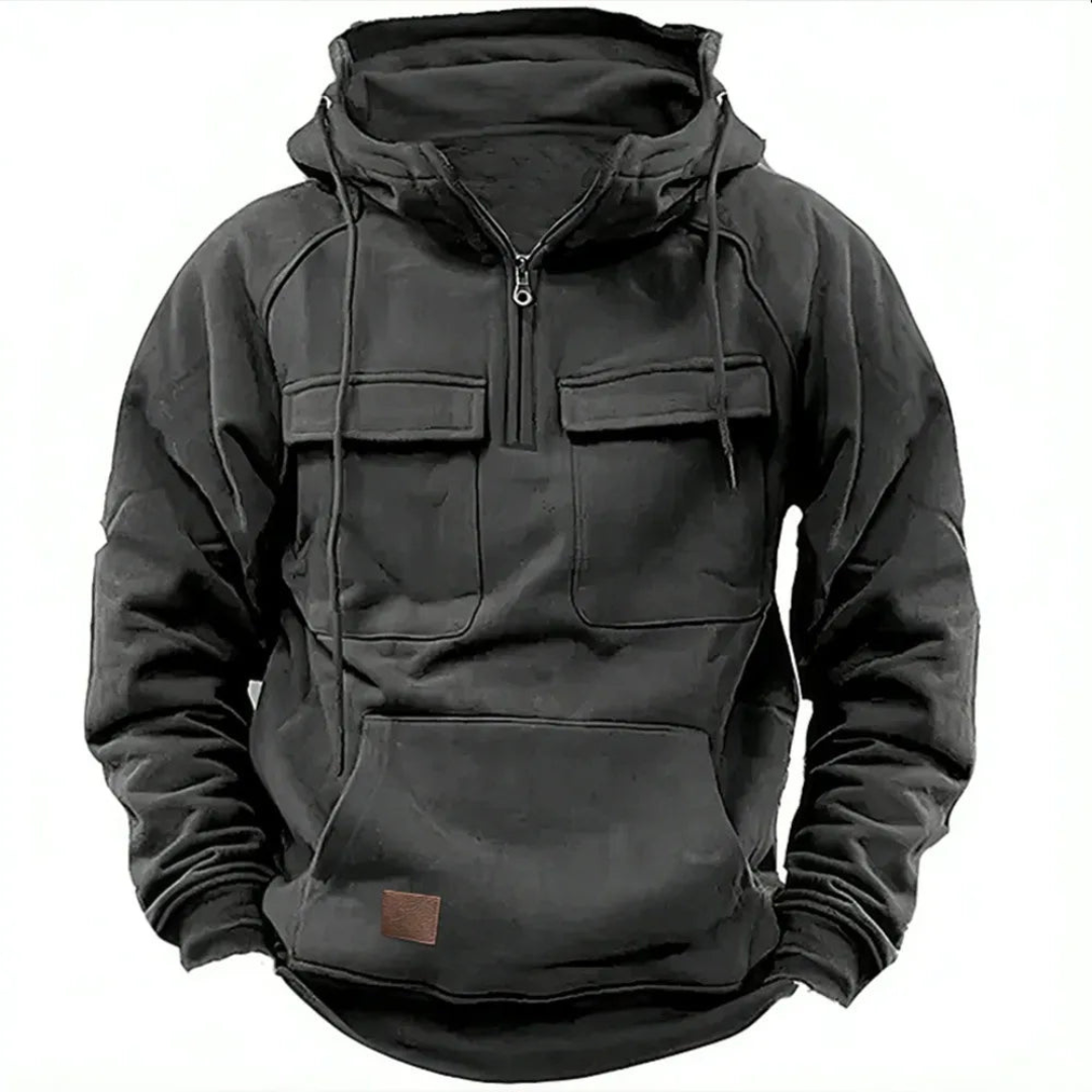 Mitchell | Men's Casual Half Zip Hoodie