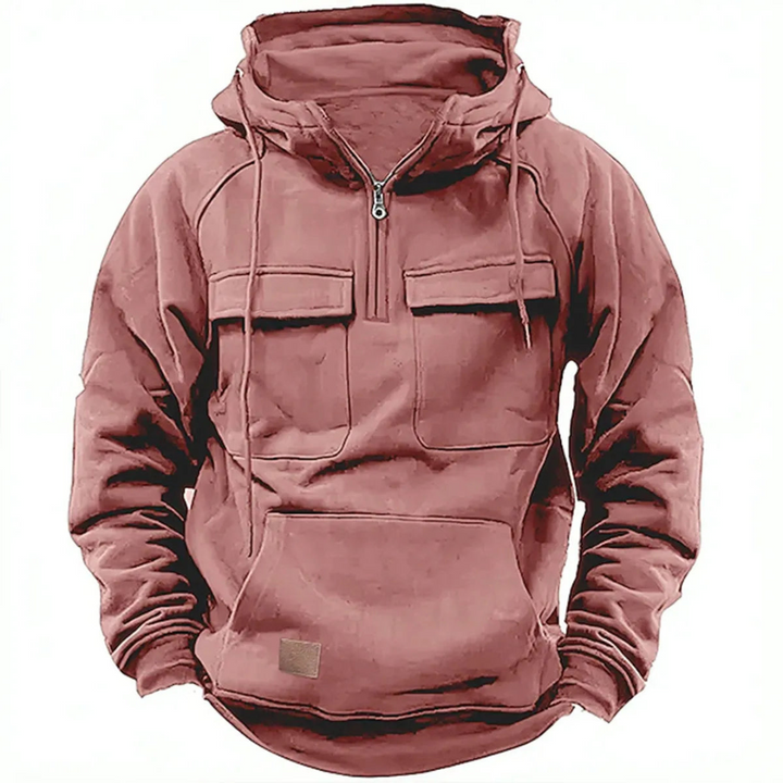 Mitchell | Men's Casual Half Zip Hoodie