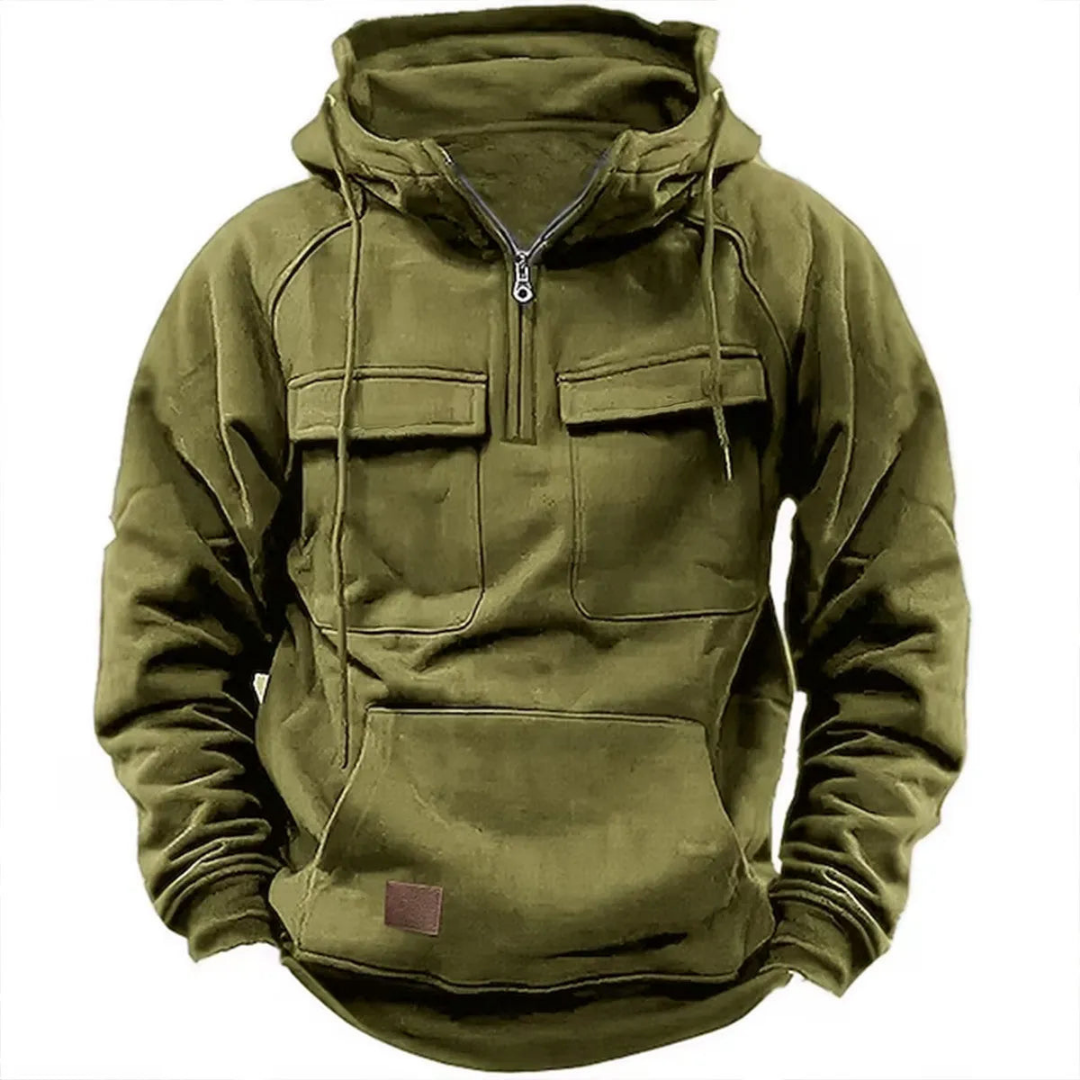 Mitchell | Men's Casual Half Zip Hoodie
