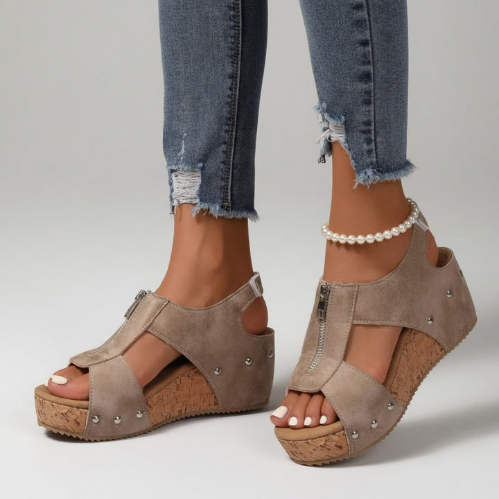 Rose | Bold Cork Sandal