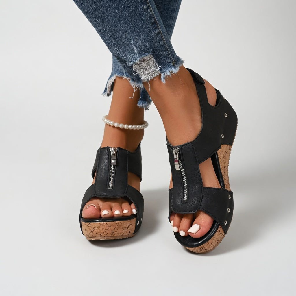 Rose | Bold Cork Sandal
