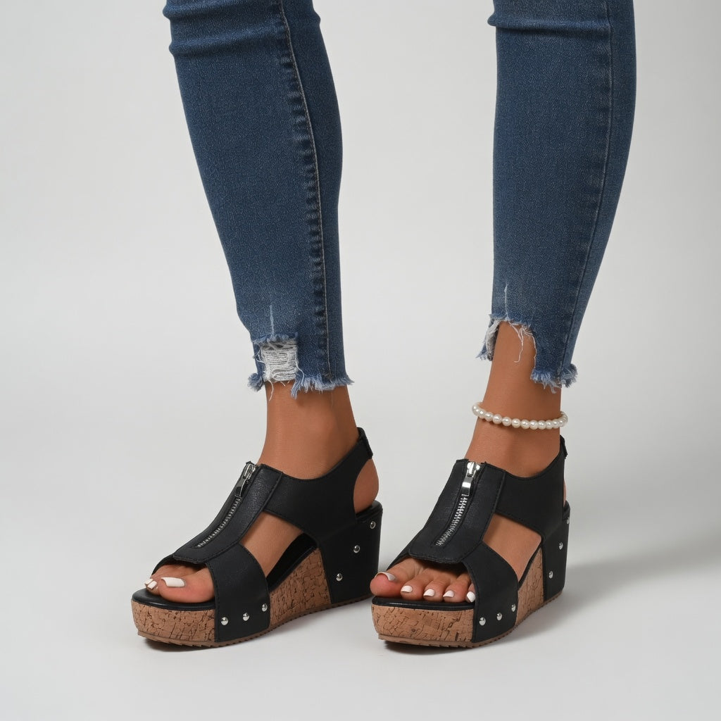 Rose | Bold Cork Sandal