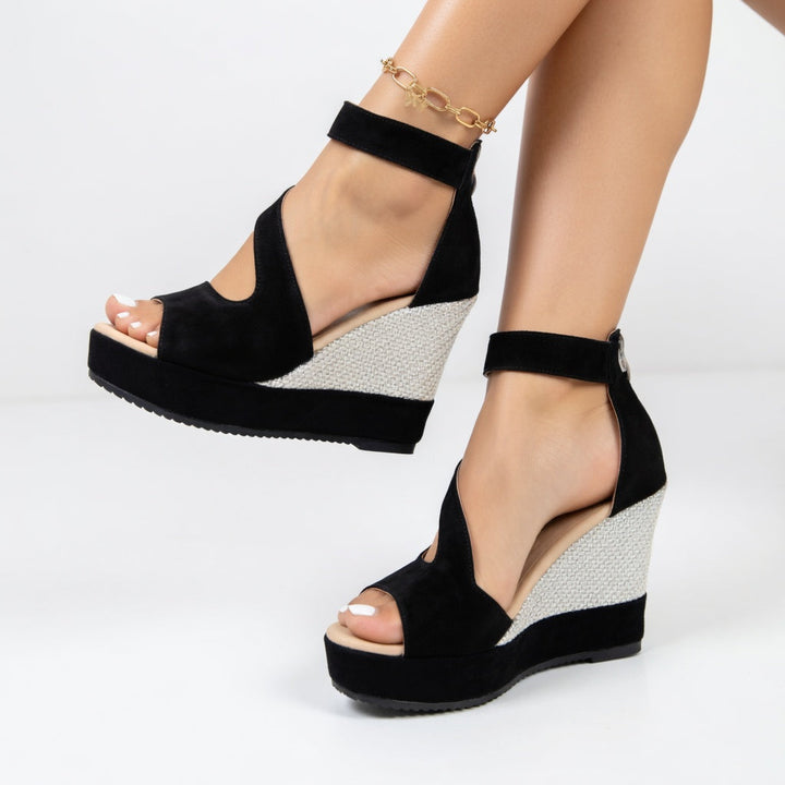 Eloise | Elegant Wedge Sandals