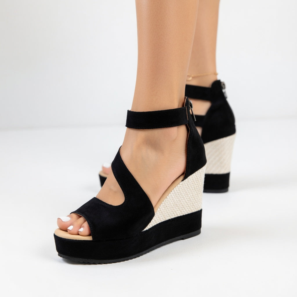 Eloise | Elegant Wedge Sandals